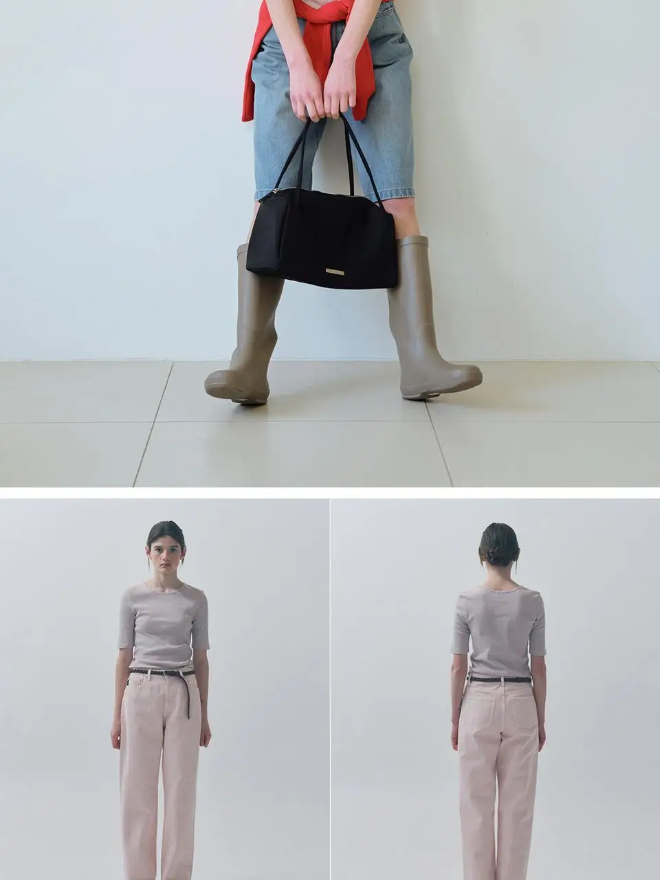 [모음전] 벤시몽 RIBBED KNIT T-SHIRT - 3color 상세페이지 5